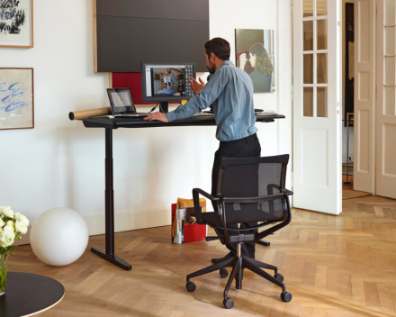 Tyde Single Desk - Vitra